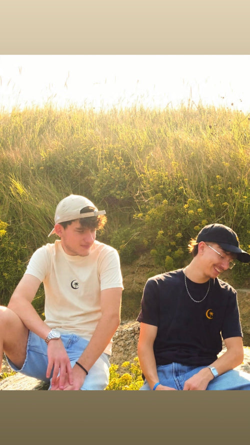 NOCTURNUM After Hours Oversized Tee — Off White